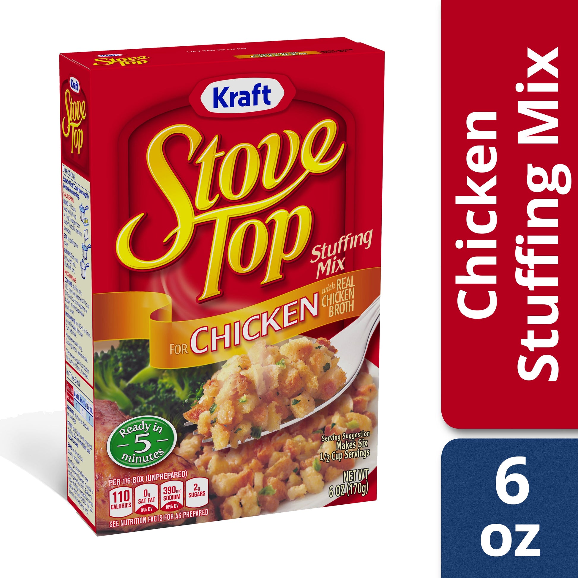 Stove Top Stuffing Chicken; 6 Ounce; 12 Per Case - High Mart Wholesale