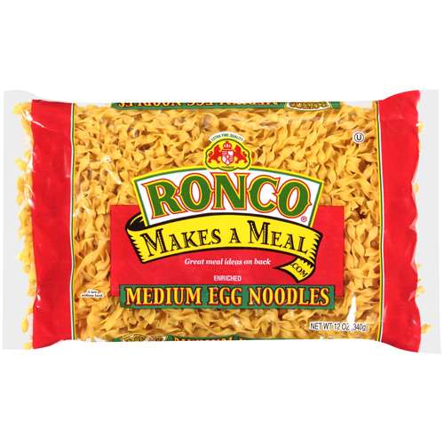 Ronco Medium Egg Noodles; 12 Ounces; 12 Per Case - High Mart Wholesale