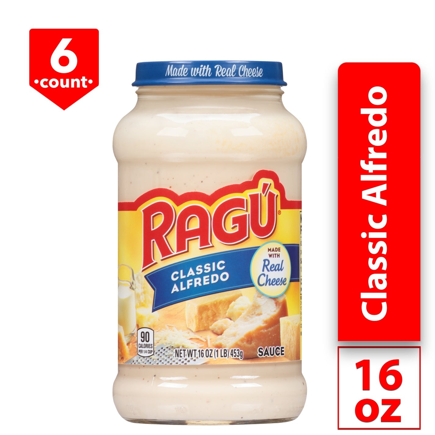 Ragu Sauce Cheese Creations Classic Alfredo; 16 Ounces; 12 Per Case