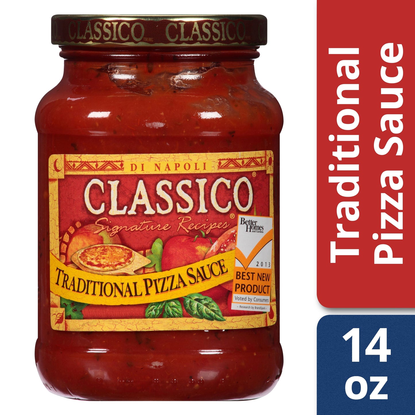 Classico Traditional Pizza Sauce; 14 Ounces; 12 Per Case