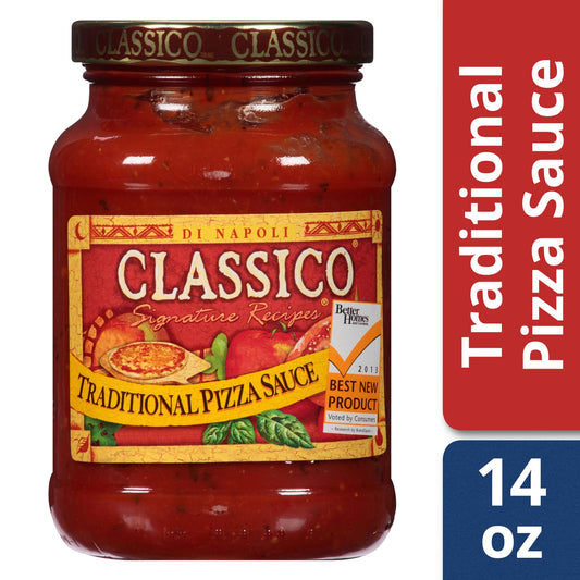 Classico Traditional Pizza Sauce; 14 Ounces; 12 Per Case