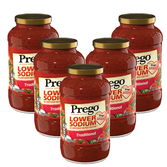 Prego Sauce Spaghetti Heart Smart Traditional; 23.5 Ounces; 12 Per Case - High Mart Wholesale