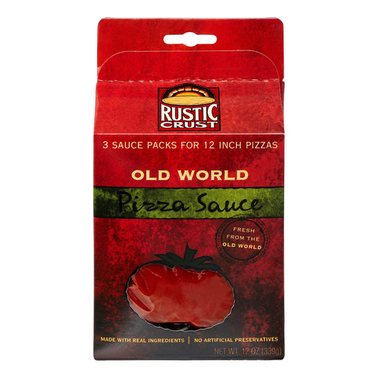 Rustic Crust Pizza Sauce Kit 3 4 Ounce Packets; 1 Each; 6 Per Case - High Mart Wholesale
