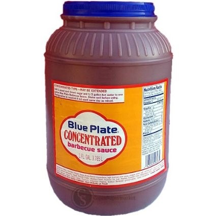 Blue Plate Bbq Sauce Bulk; 1 Gallon; 4 Per Case - High Mart Wholesale