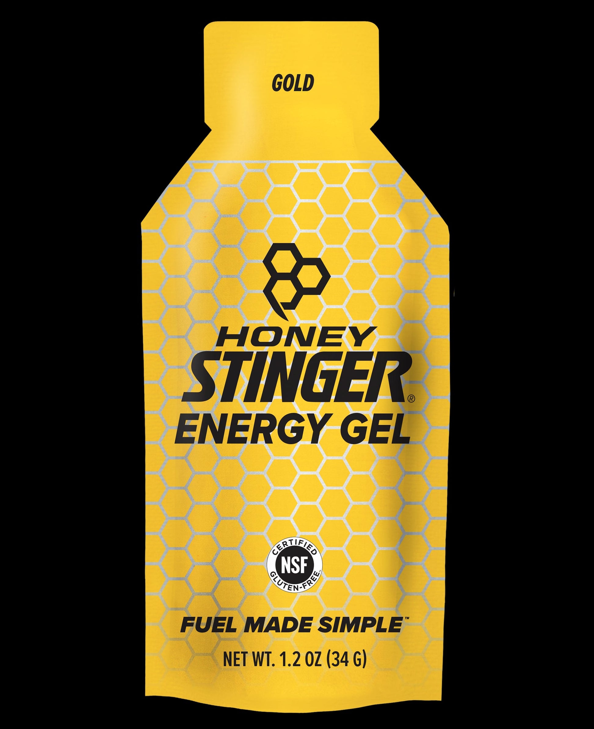 Honey Stinger Classic Gold Energy Gels; 1.1 Ounces; 24 Per Box; 8 Per Case - High Mart Wholesale