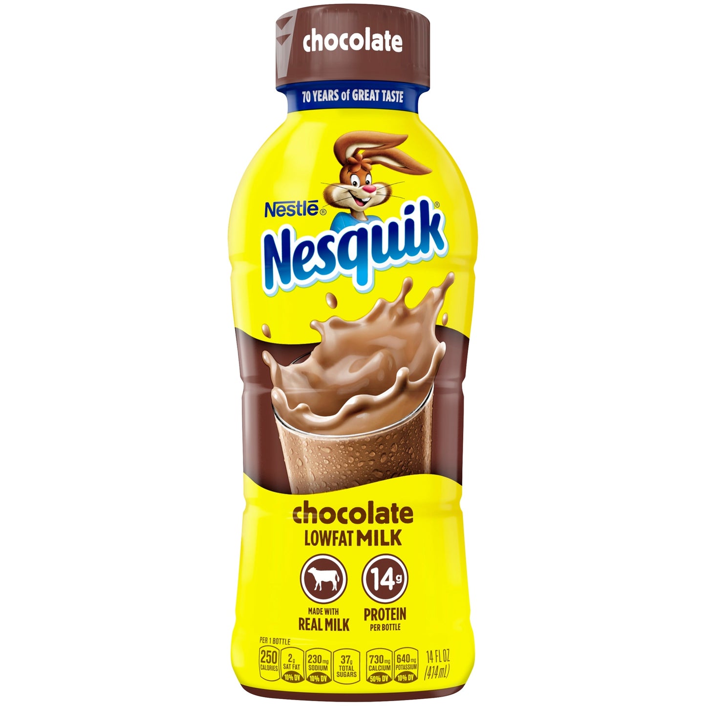 Nestle Nesquik Chocolate 1%; 14 Fluid Ounces; 12 Per Case