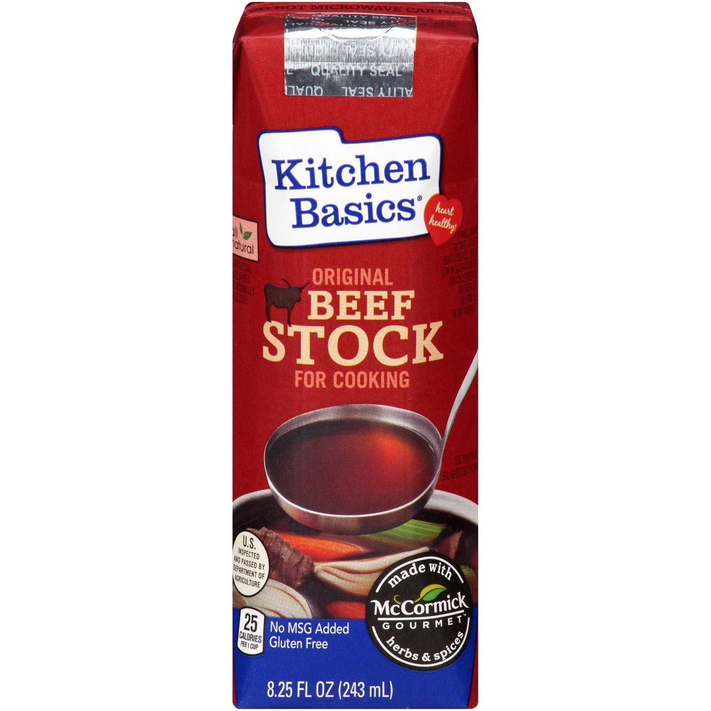 Kitchen Basics Beef Stock Original; 8.25 Ounces; 12 Per Case - High Mart Wholesale
