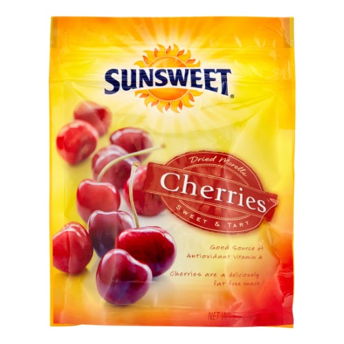 Sunsweet Grower Premium Varietal Cherries; 5 Ounces; 12 Per Case - High Mart Wholesale