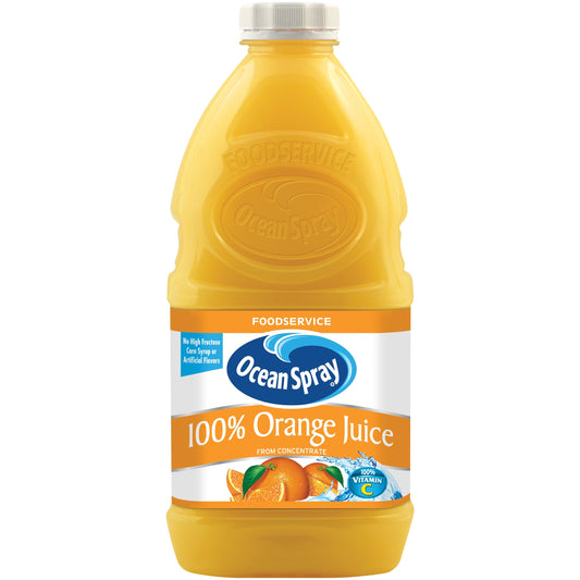 Ocean Spray Orange Juice Foodservice; 60 Fluid Ounces; 8 Per Case