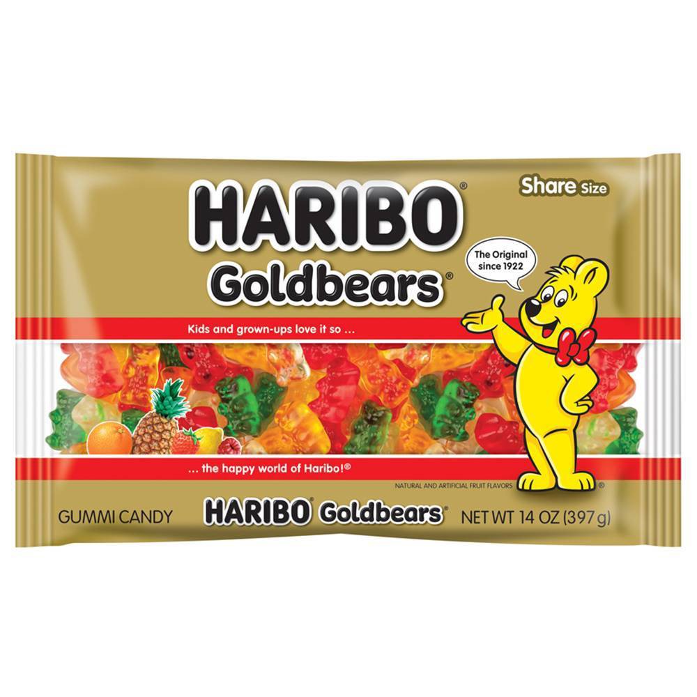 Haribo Confectionery Gold Bears Gummi Candy; 14 Ounce; 12 Per Case - High Mart Wholesale