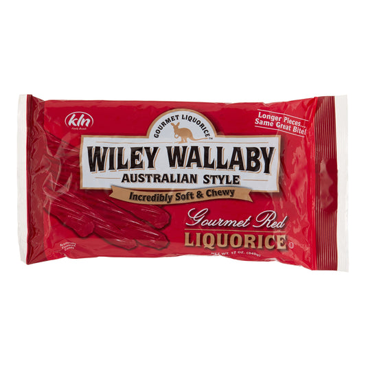 Wiley Wallaby Licorice Red 12/12Oz; 12 Ounces; 12 Per Case