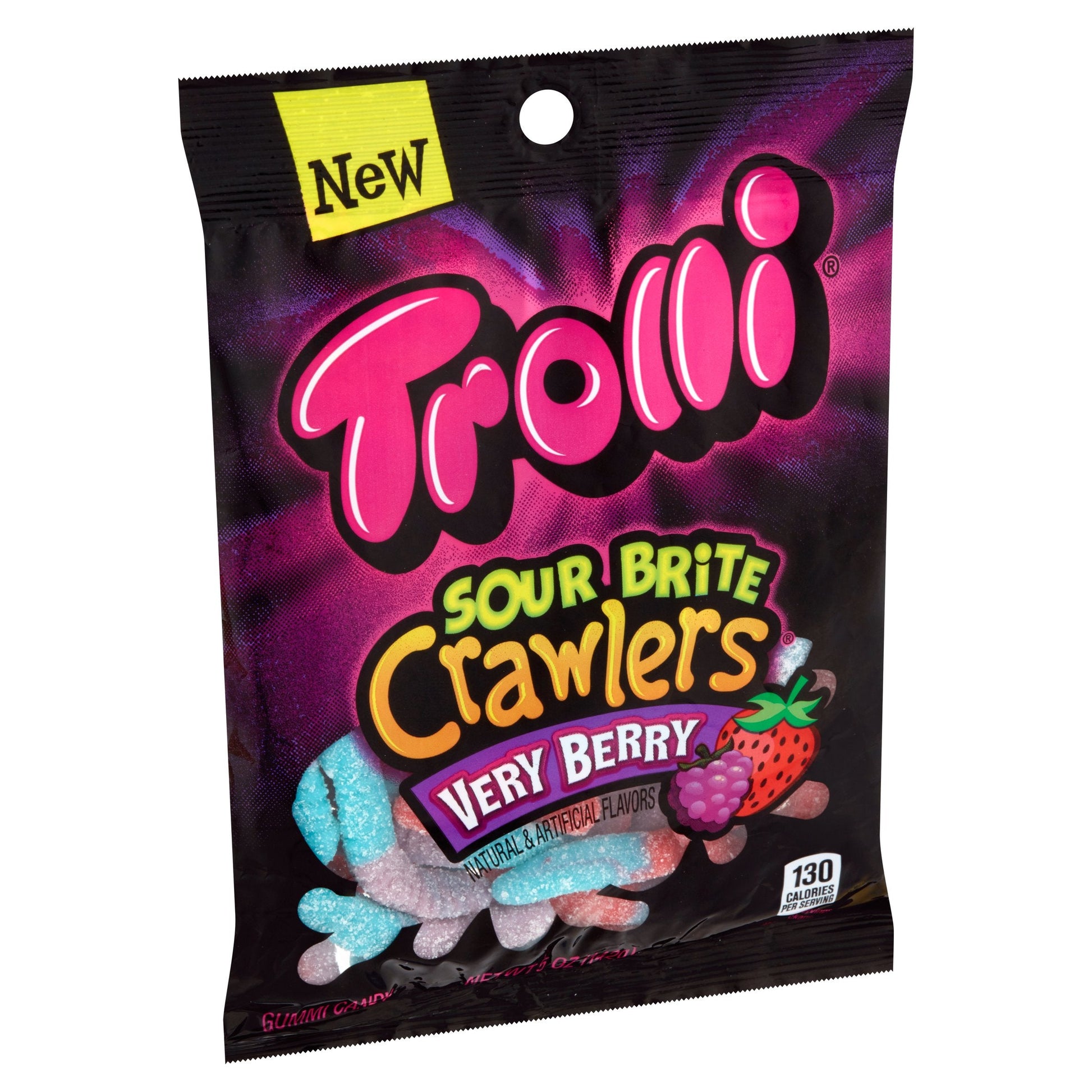 Trolli Sour Brite Crawlers Very Berry; 5 Ounces; 12 Per Case - High Mart Wholesale