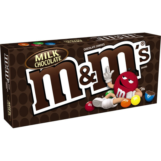 M&M's Milk Chocolate Movie Box; 3.1 Ounces; 12 Per Case