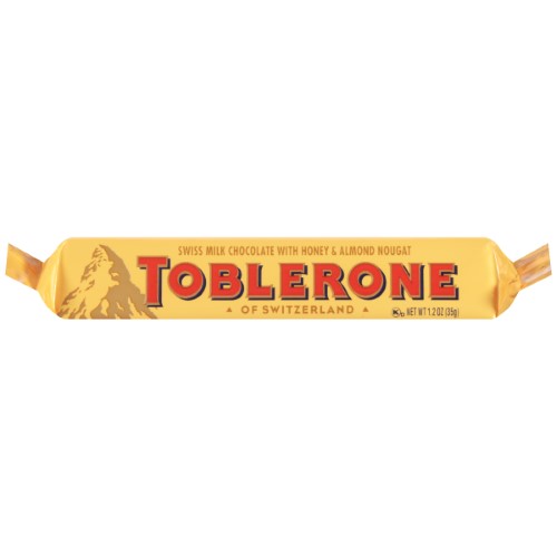 Toblerone Chocolate Bar Milk Chocolate; 1.2 Ounce; 12 Per Box; 16 Per Case - High Mart Wholesale