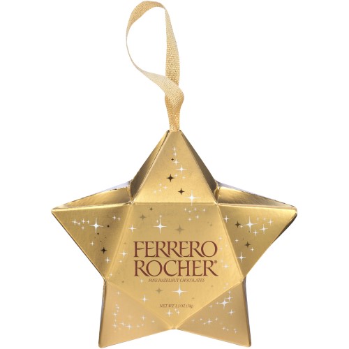 Rocher Candy Star Ornament; 1.3 Ounces; 12 Per Case