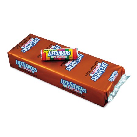 Lifesavers 5 Flavor Vending; 20 Each; 15 Per Case