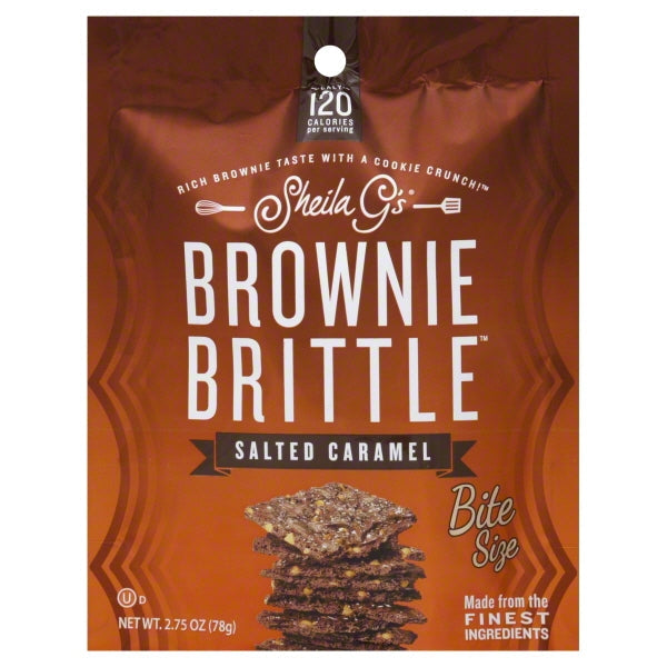Sheila G's Brownie Brittle Salted Caramel; 2.75 Ounces; 8 Per Case - High Mart Wholesale