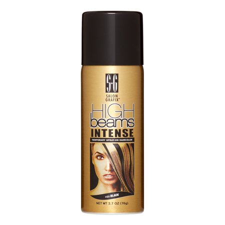 Salon Grafix Hair Spray Hair Color Black; 2.7 Ounces; 6 Per Case
