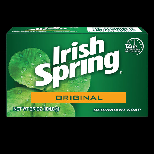 Irish Spring Irish Spring Original Bar Soap Regular; 3.7 Ounces; 3 Per Box; 8 Per Case