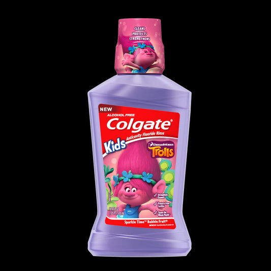 Colgate Mouthwash Kids Troll; 16.9 Fluid Ounces; 6 Per Case