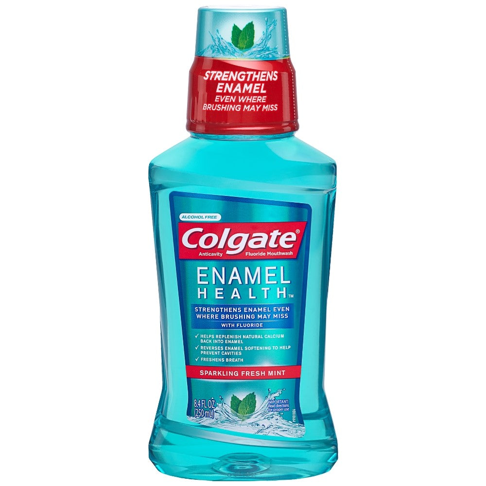 Colgate Mouthwash Enamel Health Fresh Mint; 8.4 Fluid Ounces; 6 Per Case