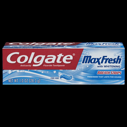 Colgate Max Fresh With Whitening Cool Mint Toothpaste; 1 Ounces; 24 Per Case