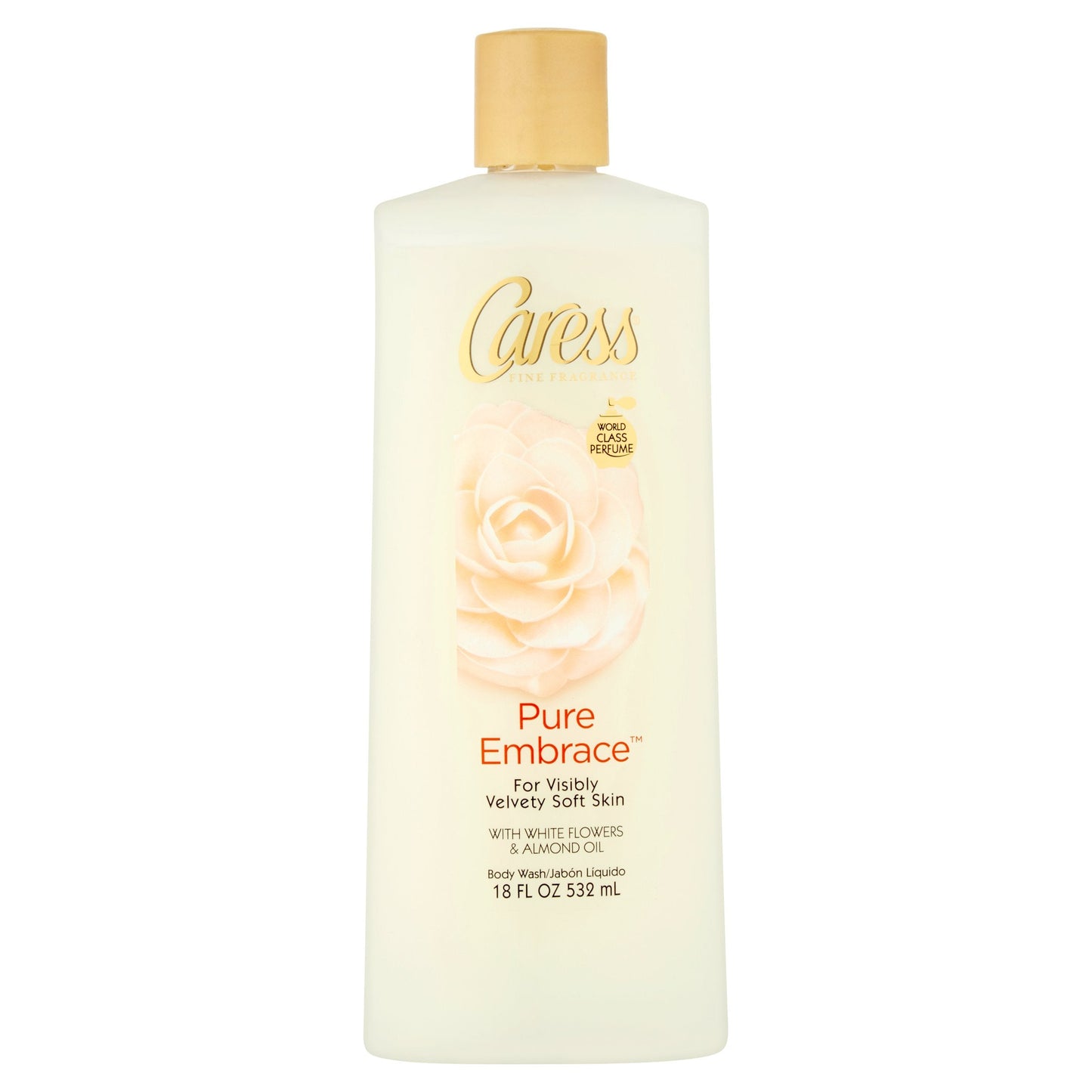 Caress Body Wash Pure Embrace; 18 Fluid Ounce; 6 Per Case