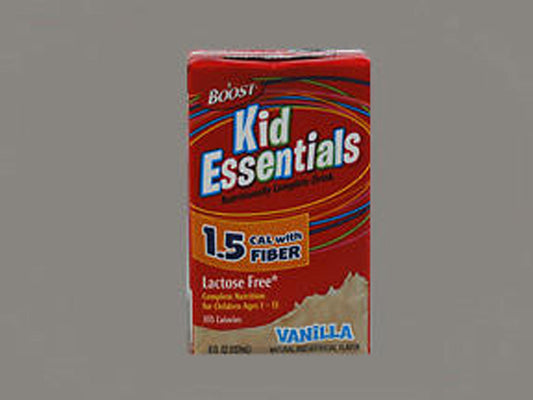 Boost Vanilla Kid Essentials With Fiber; 8 Fluid Ounces; 24 Per Case - High Mart Wholesale