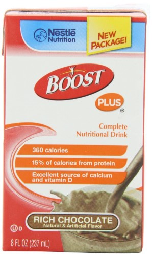 Boost Rich Chocolate; 8 Fluid Ounces; 24 Per Case - High Mart Wholesale