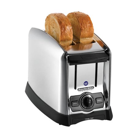 Proctor-Silex Commercial Toaster Two Slots; 1 Each; 1 Per Case