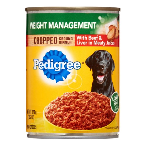 Pedigree Dog Food Lean Beef & Liver Dinner Canned; 13.2 Ounces; 12 Per Case