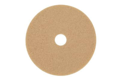 3M Burnishing Pad Tan 20 Inch; 1 Count; 5 Per Case - High Mart Wholesale