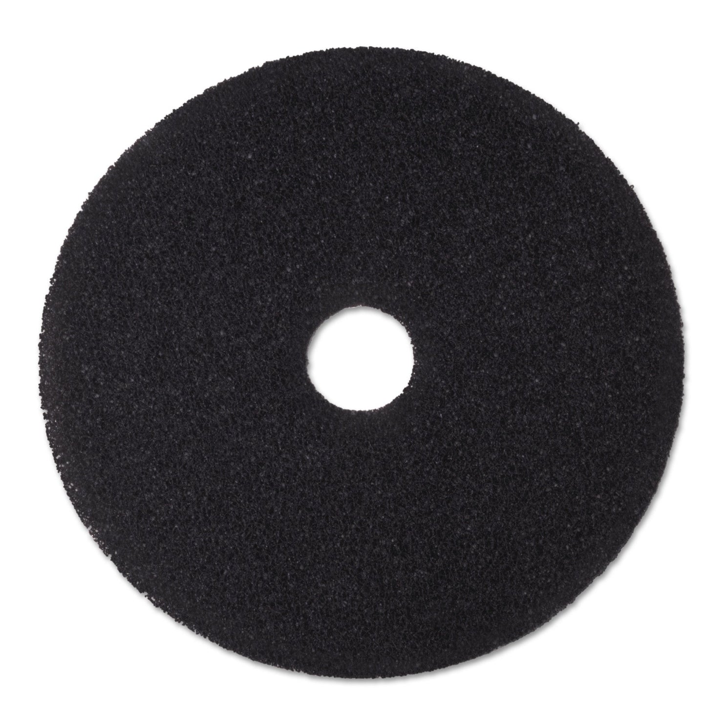 3M Black Strip Floor Pad 19 Inch; 1 Count; 5 Per Case - High Mart Wholesale