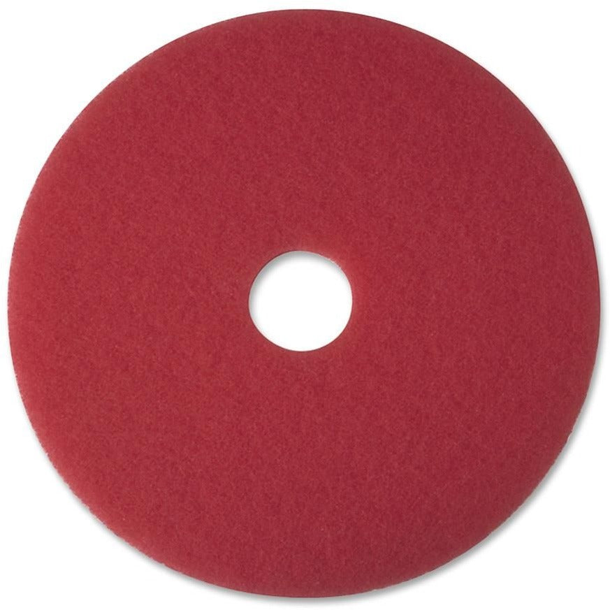 3M Pad Buffer Red 20 Inch; 1 Count; 5 Per Case - High Mart Wholesale