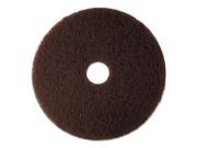 3M Stripper Pad Brown 17 Inch; 1 Count; 5 Per Case - High Mart Wholesale