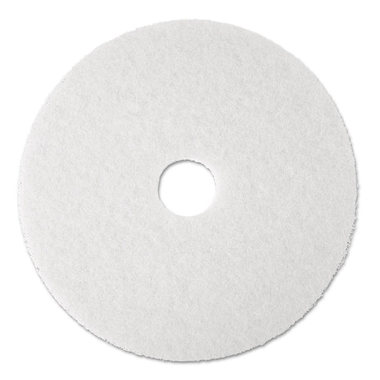 Scotch Brite Pad Super Polish White 20 Inch; 2.681 Pound; 5 Per Case - High Mart Wholesale