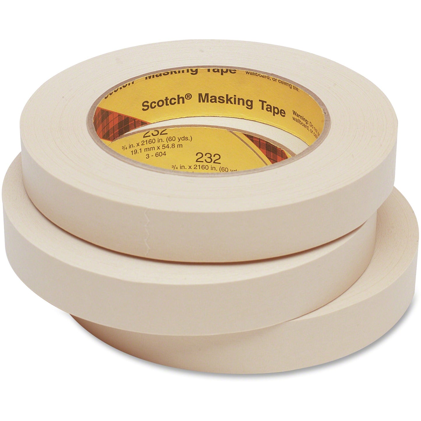 3M Masking Tape 12Mmx55m; 1 Count; 18 Per Box; 4 Per Case