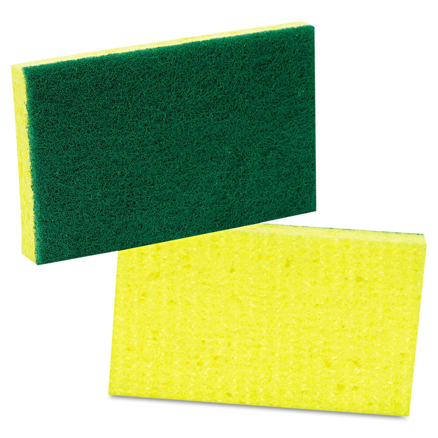 Scotch Brite 6.1 Inch X 3.6 Inch X 0.7 Inch Medium Duty Scrub Sponge; 1 Count; 20 Per Case - High Mart Wholesale