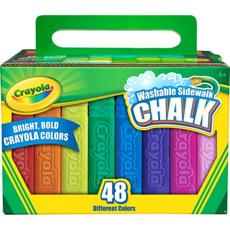 Crayola Sidewalk Chalk Anti-Roll; 48 Each; 4 Per Case - High Mart Wholesale