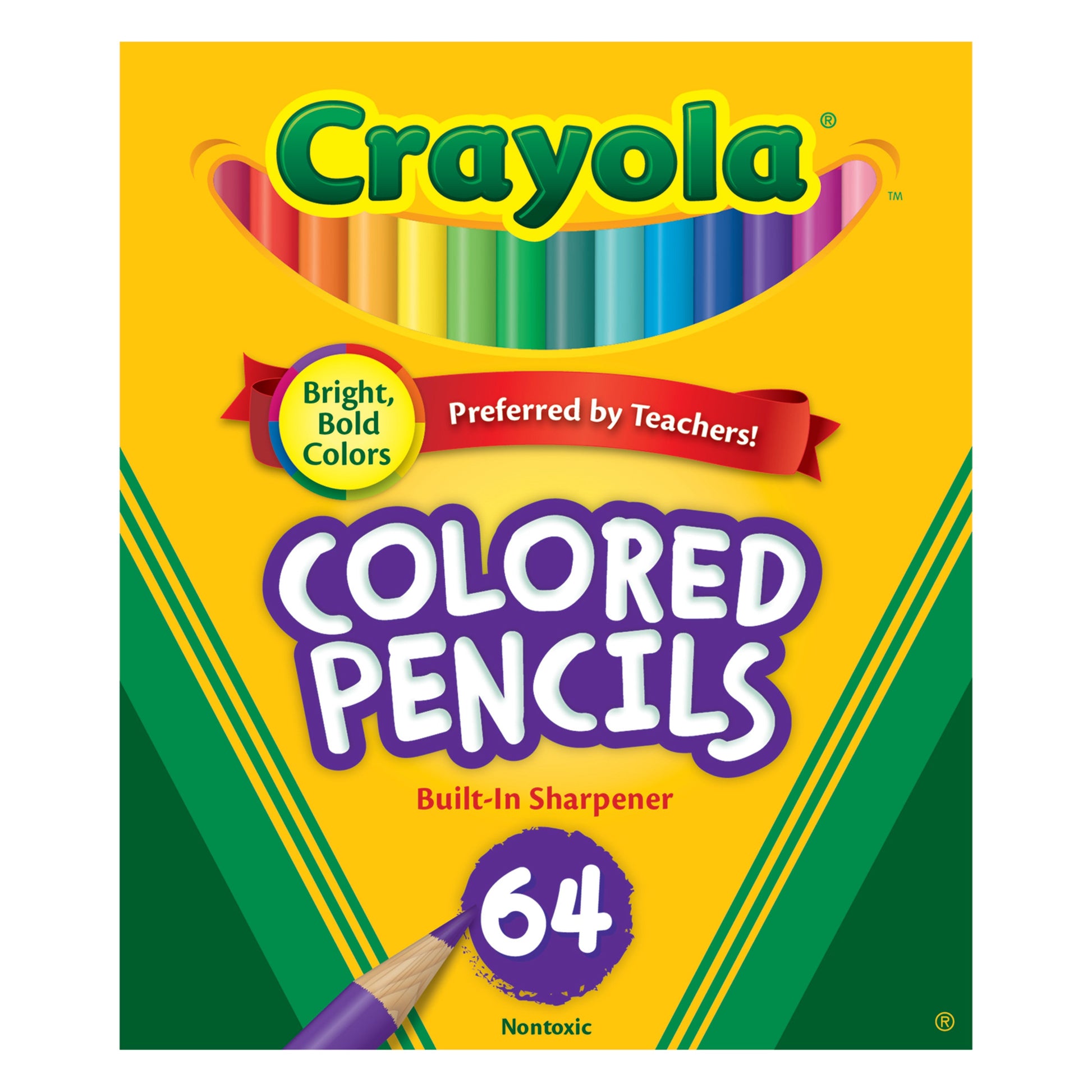 Crayola Colored Pencil 64 Count; 12 Count; 1 Per Box; 1 Per Case - High Mart Wholesale