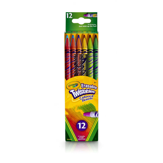 Crayola Colored Pencil 12 Count Erasable; 12 Count; 6 Per Box; 4 Per Case - High Mart Wholesale