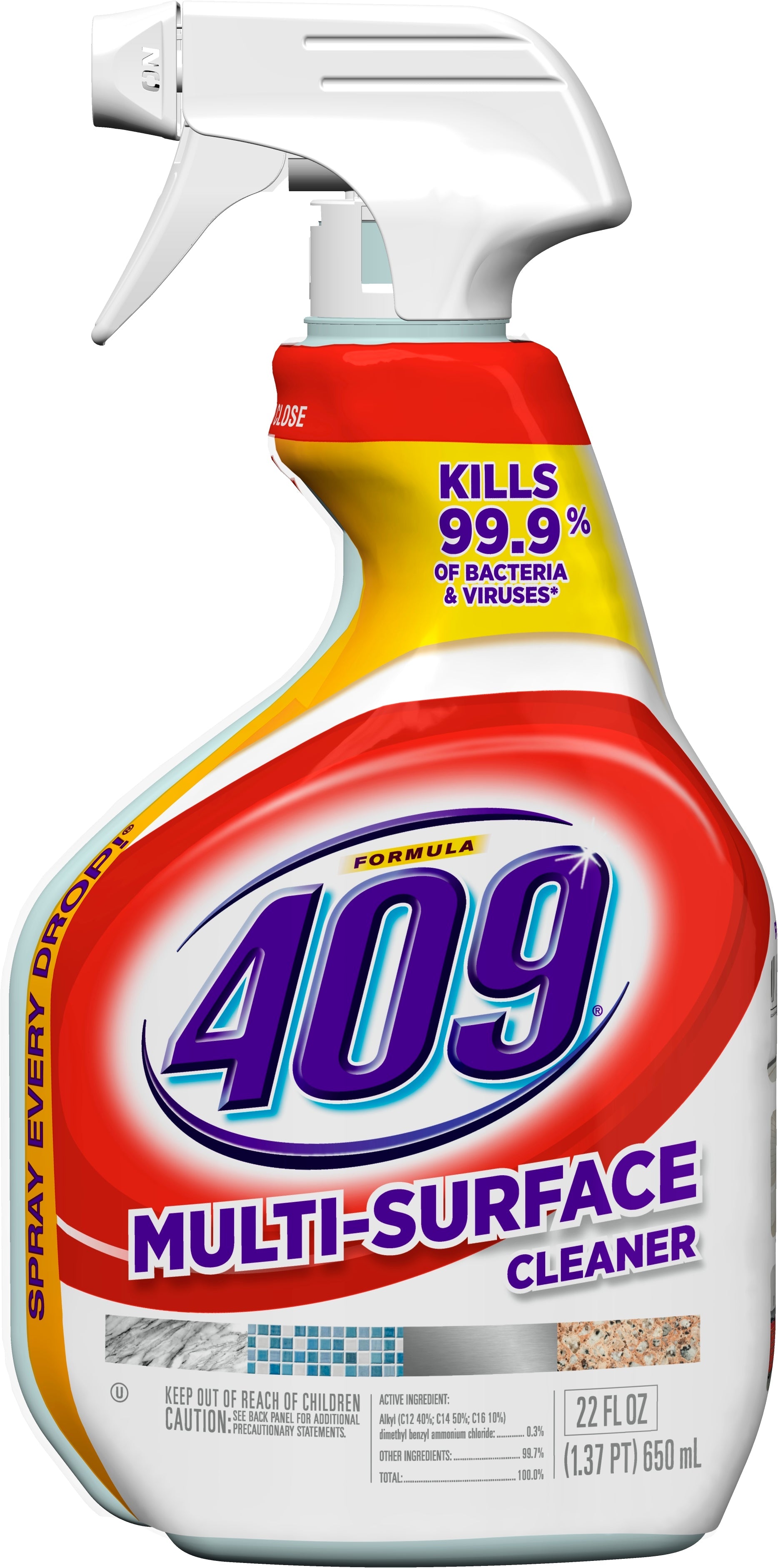 Formula 409 Multi-Surface Cleaner Spray Regular; 22 Fluid Ounces; 9 Per Case - High Mart Wholesale