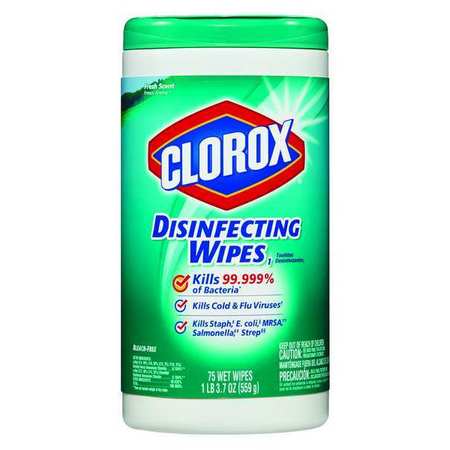 Cloroxpro Fresh Scent Commercial Solutions Disinfectant Wipes; 75 Count; 6 Per Case - High Mart Wholesale