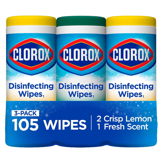 Clorox Disinfecting Wipes Citrus; 105 Count; 5 Per Case - High Mart Wholesale