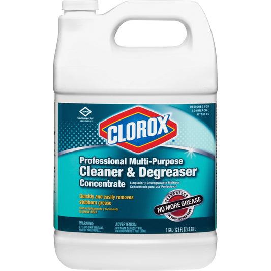 Cloroxpro Cleaner Degreaser Multi Purpose Commercial Solutions; 128 Fluid Ounces; 4 Per Case - High Mart Wholesale