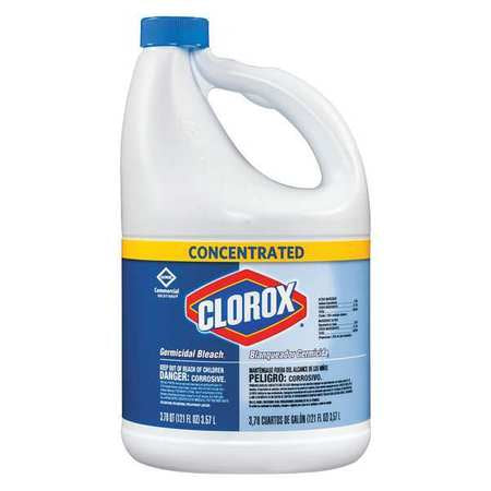 Cloroxpro Liquid Concentrate; Commercial Solutions; Germicidal Bleach; 121 Fluid Ounces; 3 Per Case - High Mart Wholesale