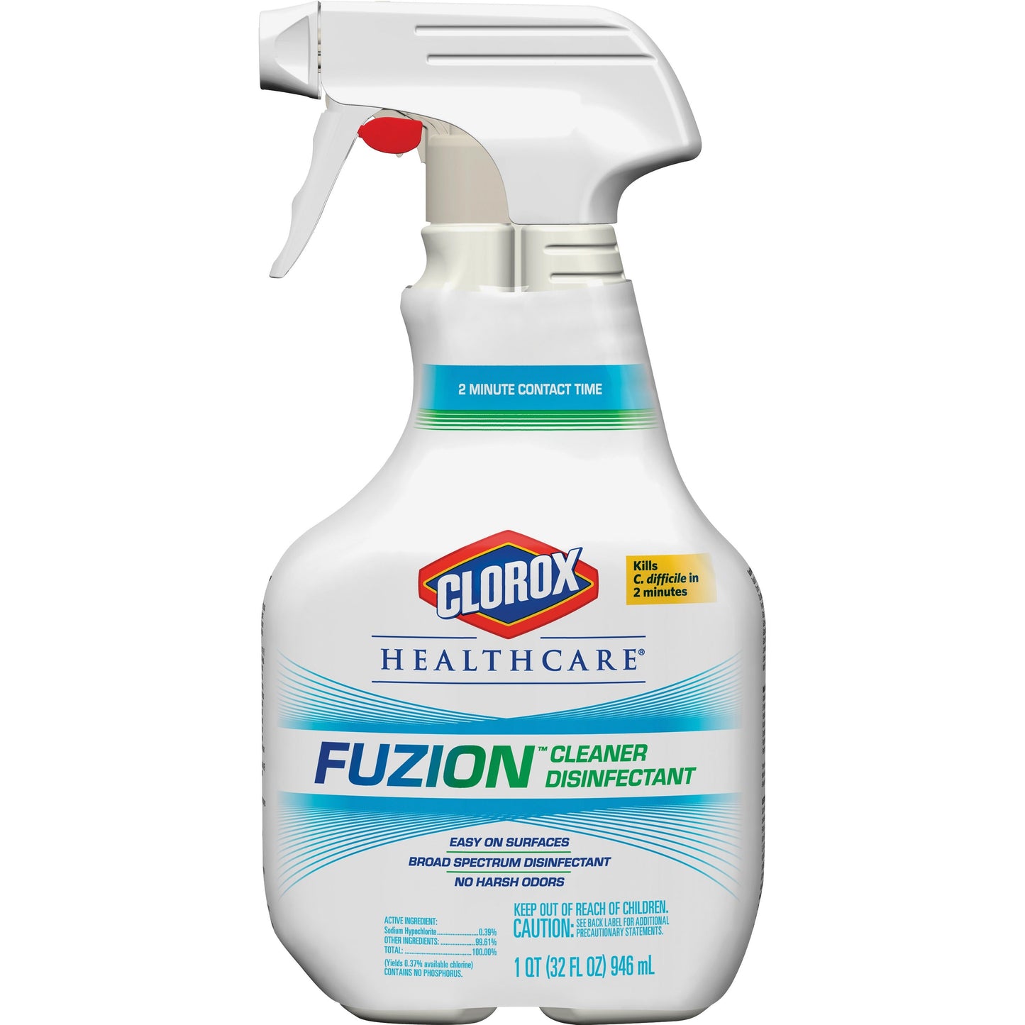 Clorox Healthcare Clorox Healthcare Fuzion Cleaner; 32 Fluid Ounces; 9 Per Case - High Mart Wholesale