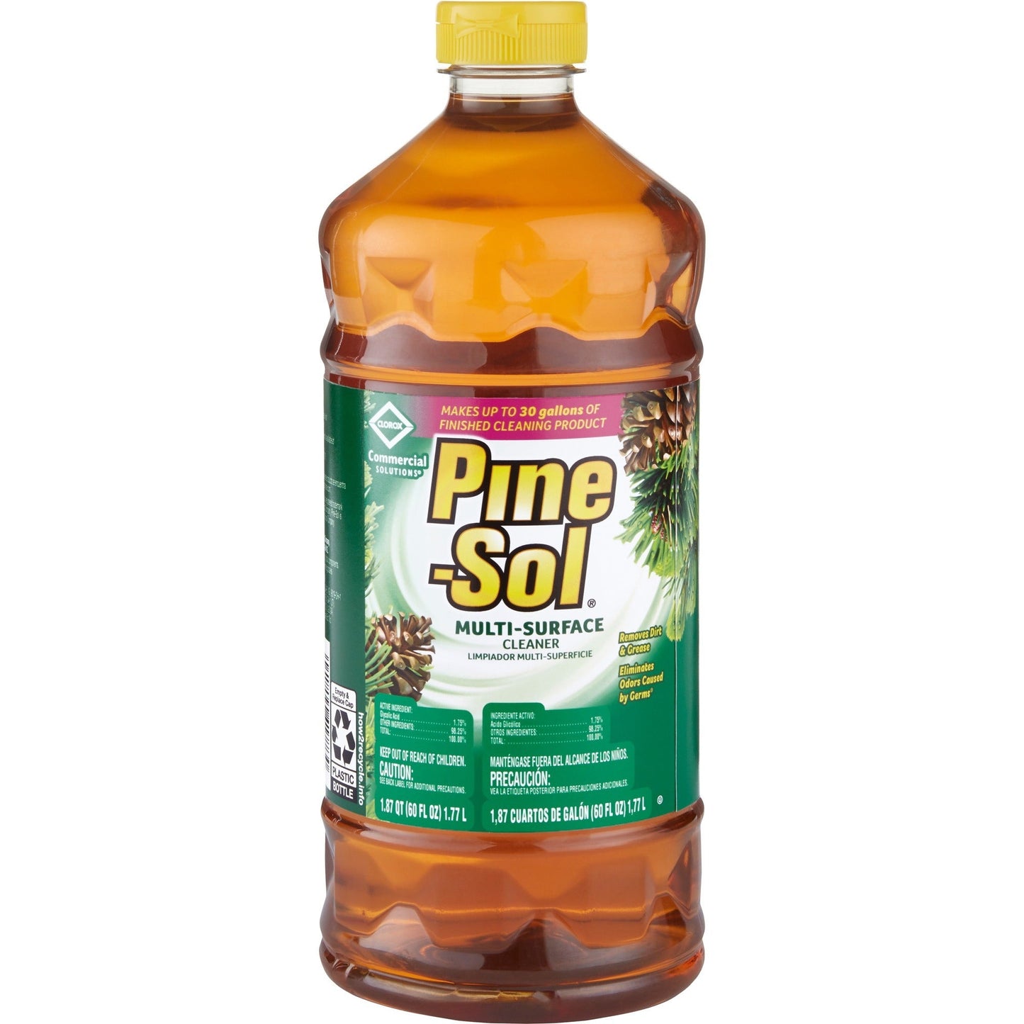 Pine Sol Cleaner Commercial Solutions; 60 Fluid Ounces; 6 Per Case