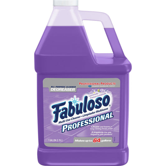Fabuloso Lavender Liquid Cleaner; 1 Gallon; 4 Per Case