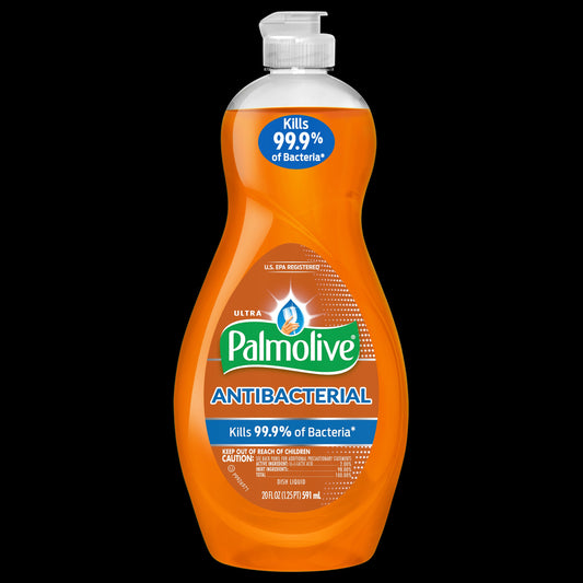 Palmolive Dish Soap Antibacterial Orange; 20 Ounces; 9 Per Case